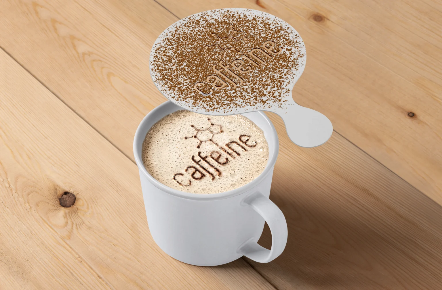 coffee art Caffeine 2